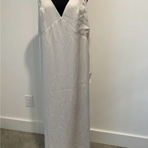 ASOS Stone colored slip dress size 12